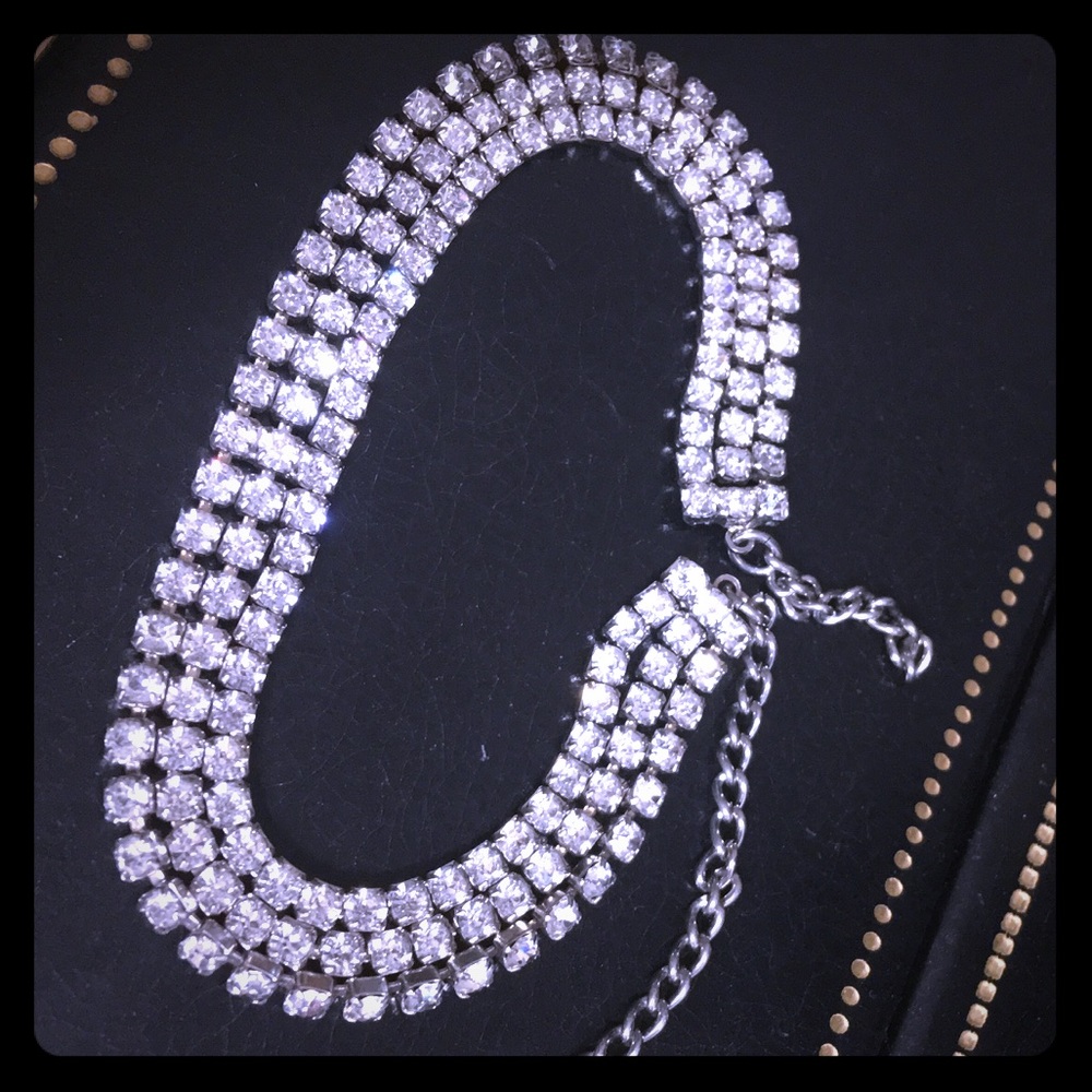 Vintage CZ strand bracelet. GORGEOUS!